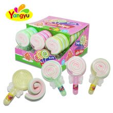 Fruity Bonbon Candy Shape Marshmallow Lollipop Candy Sweets